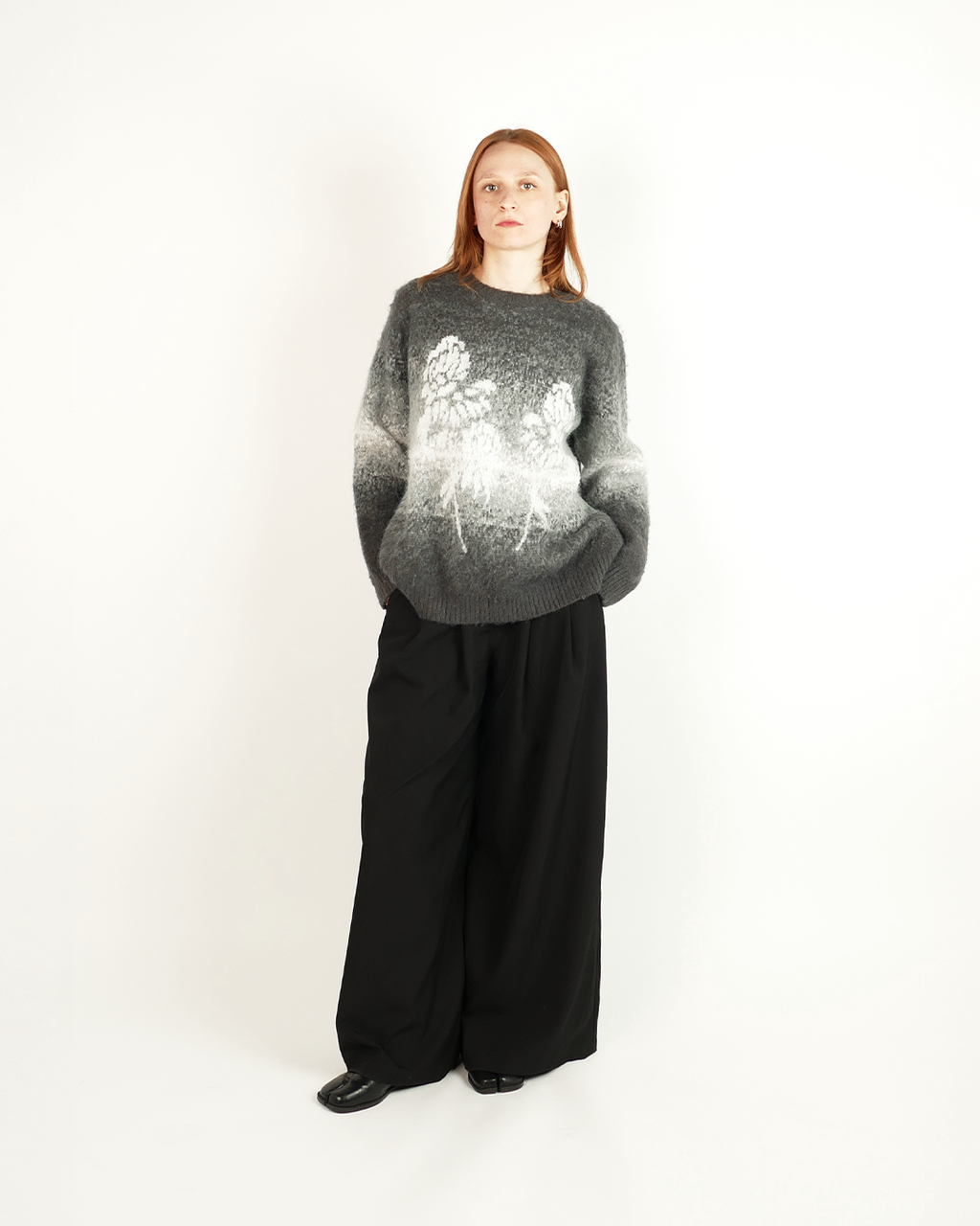 Midnight grey knit