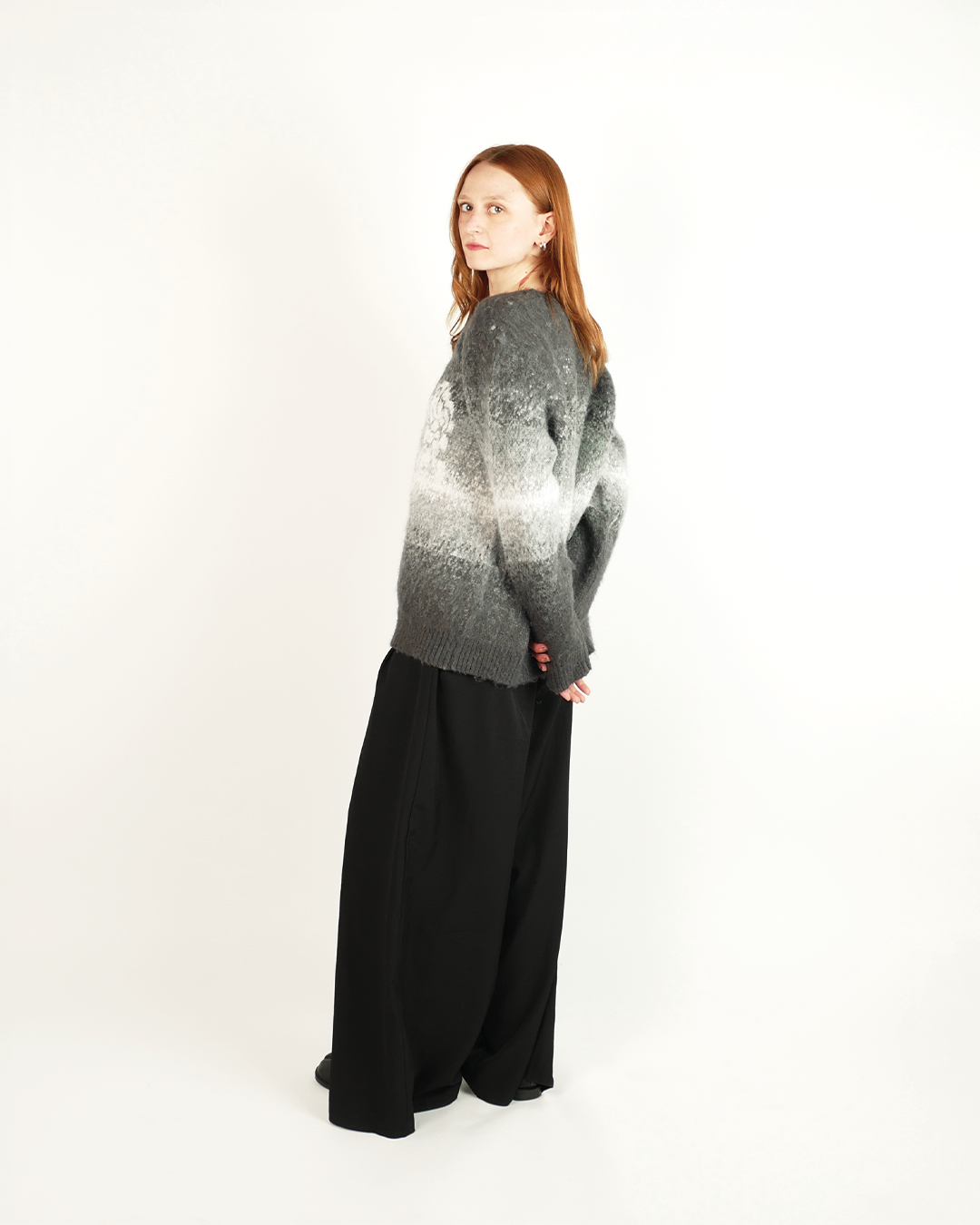 Midnight grey knit