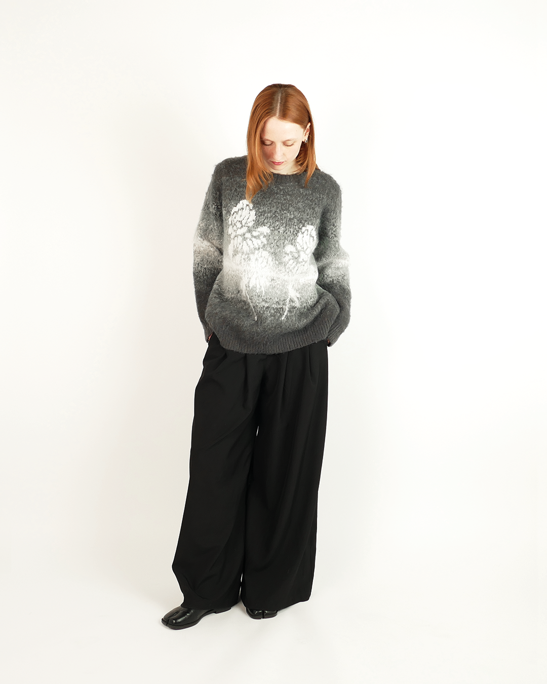 Midnight grey knit